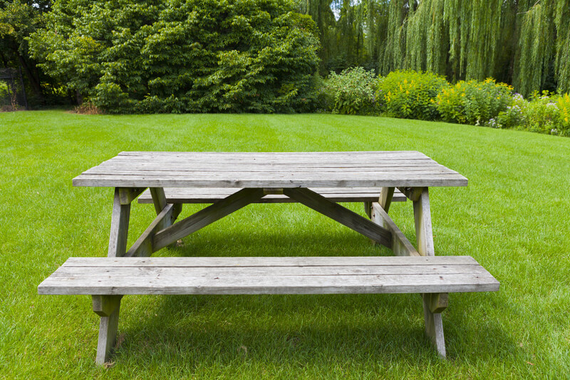 picknicktafel maken